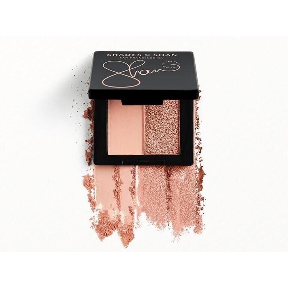 SHADES BY SHAN Eyeshadow Duo Mami & Hexed Travel Size Matte & Shimmer Set NEW